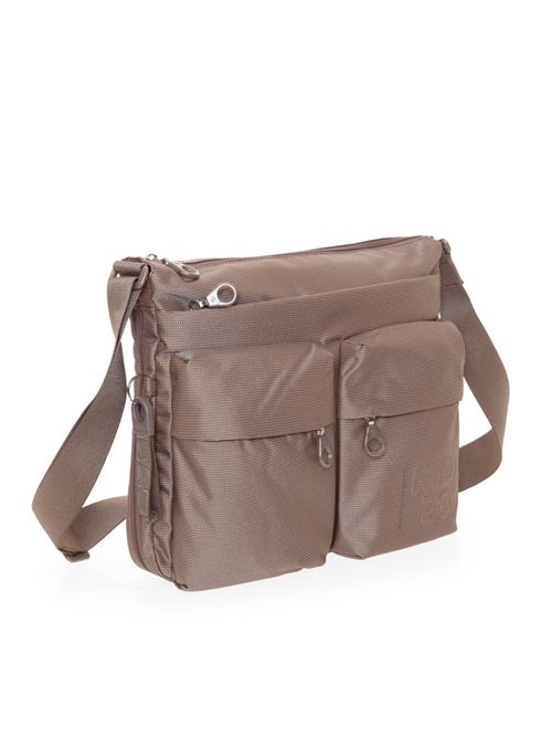 MANDARINA DUCKborsa a tracolla con espandibile taupe MANDARINA DUCK | P10QMTX6TAUPE